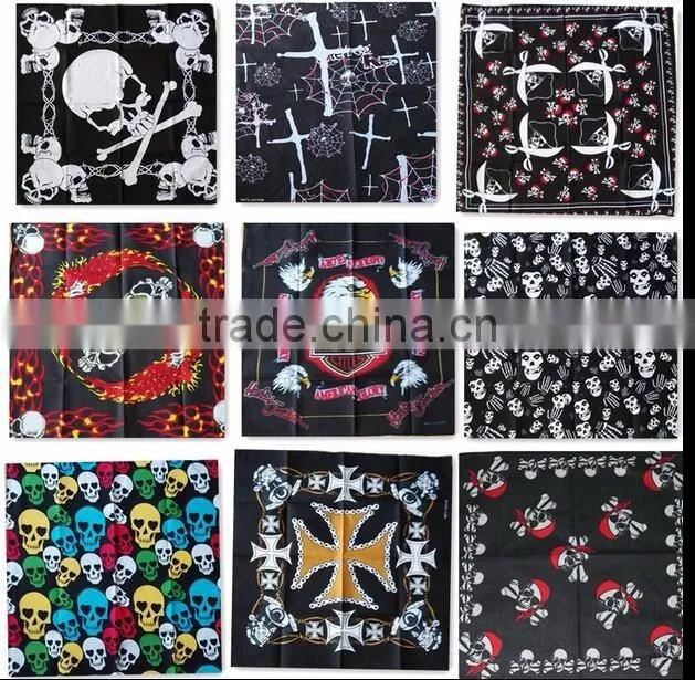 100% Cotton Two Side printing Military Camouflage Unisex Cotton Headwrap