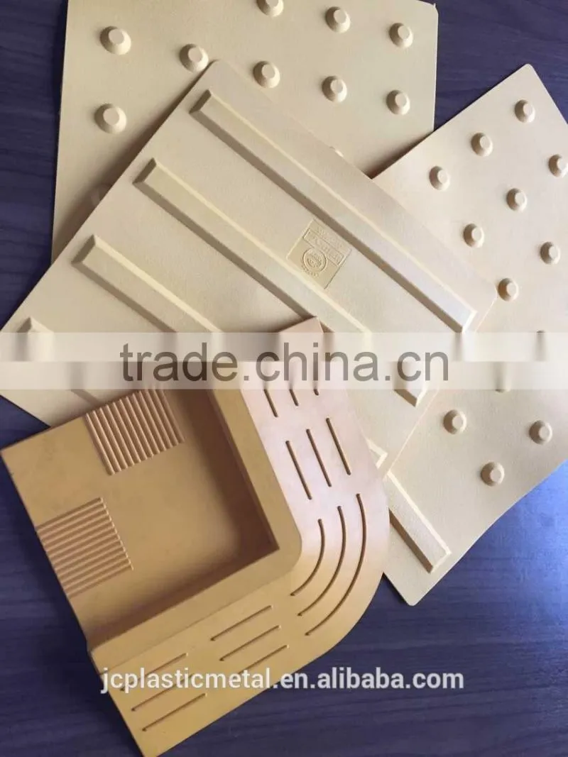 Large plastic bathroom footpath tile
