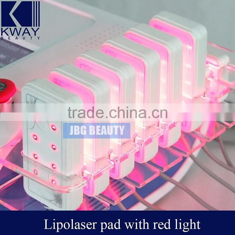 40K ultrasonic cavitation +rf vacuum +laser slimming machine