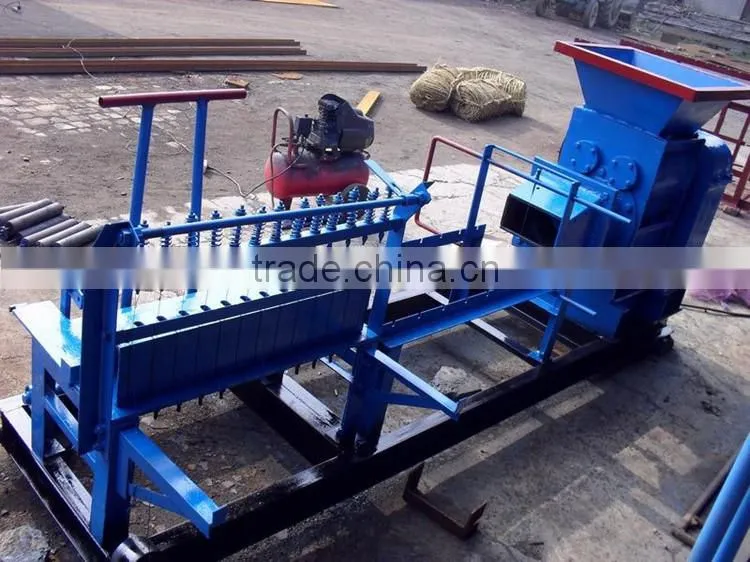 Neweek small unfired manual clay block making machine