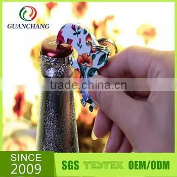 Funny shape hot sale custom bottle opener keychain