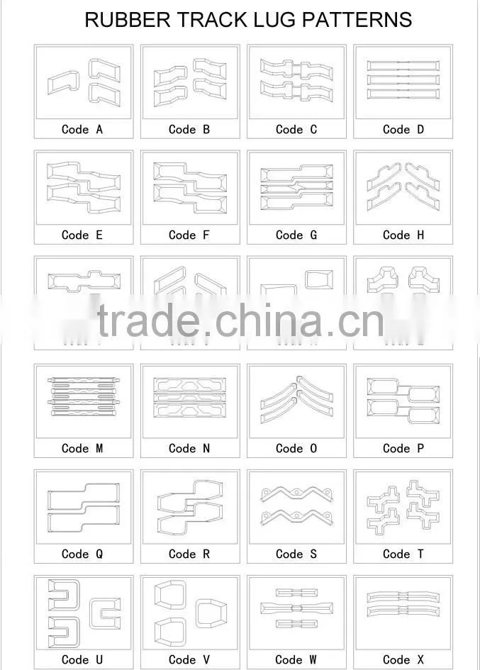 Rubber crawler 150*72 excavator track assembly for undercarriage