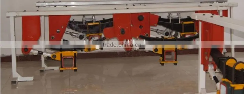 Zhongrun Overslung Mechanical Suspension 2 axle for Semi Trailer American Type