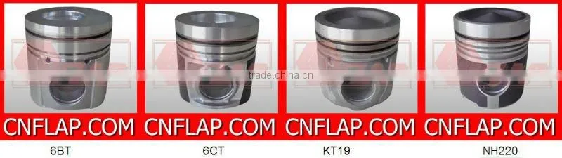 Auto parts 0028090/OM366/OM367 engine piston