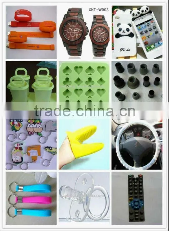 Silicone Rubber Band of Animal or Figure Shape in Any Color