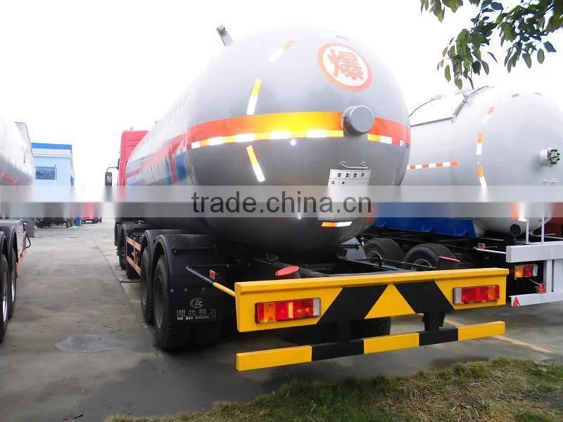 Dongfeng Kingland 8x4 35m3 LPG tank 290ph auto lpg tank
