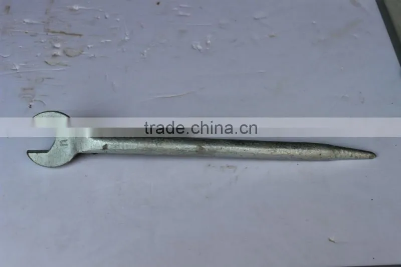 Sharp tail open-end wrench