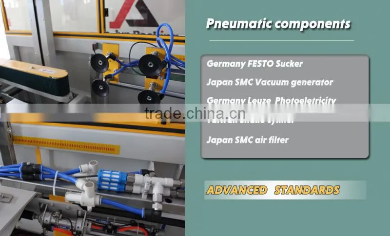 Good quality Automatic carton erector machine with siemens control system