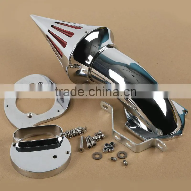 Chrome or Black Spike Air Cleaner Intake Filter For Yamaha Motocycle V Star V-Star 1100