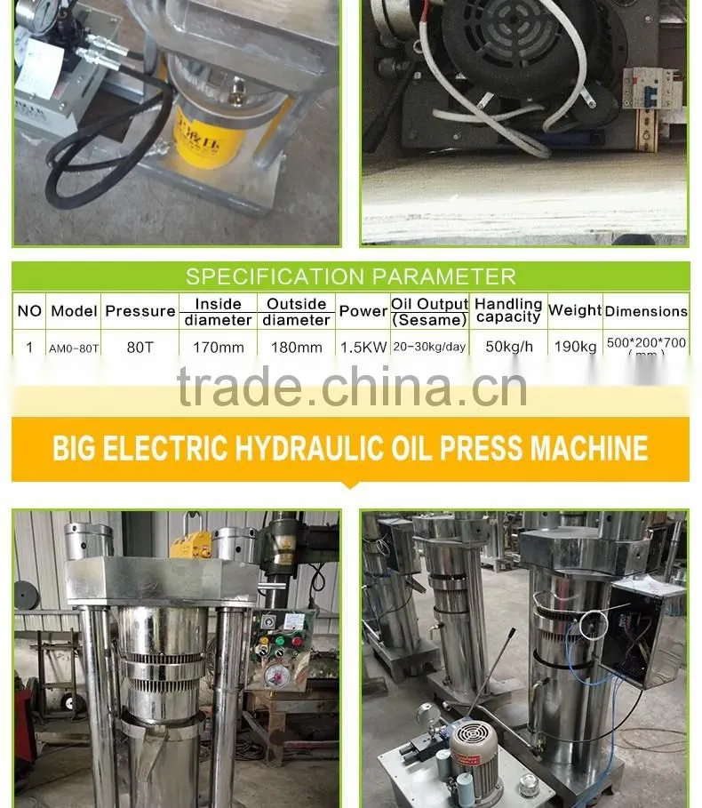 Cost-efficient Cocoa Butter Press Machine Sesame Oil Press Machine