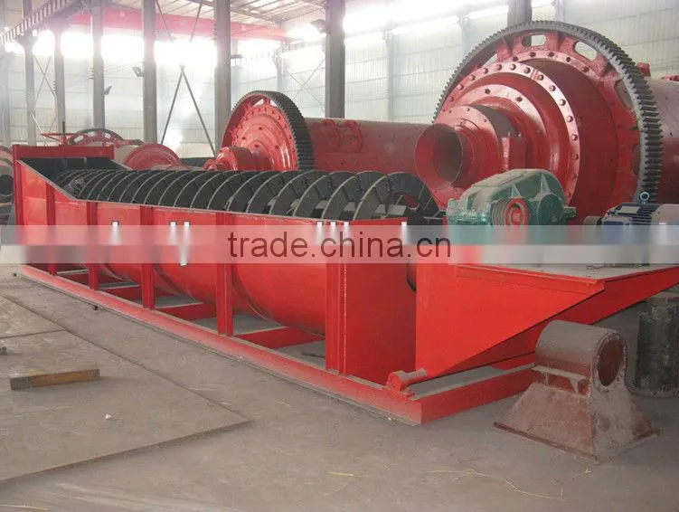 Double spiral stone/ sea sand washer/washing machine with capacity 10-100 T/H