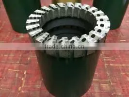 wireline impregnated and surface-set diamond crown diamond core bit