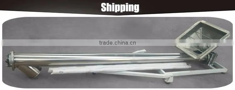 China skillful manufacture 316L screw feeder equipment