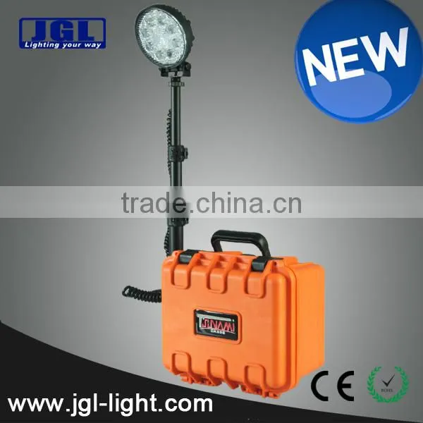 With colorful tool case LED Work Light stand Model RLS-24W boat search light