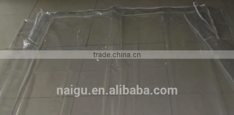 Hot sale super clear pvc Zipper bag