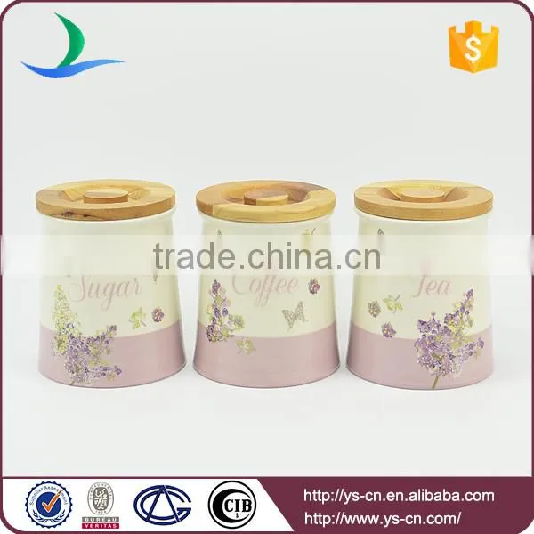 Modern decal food storage jar suppliers