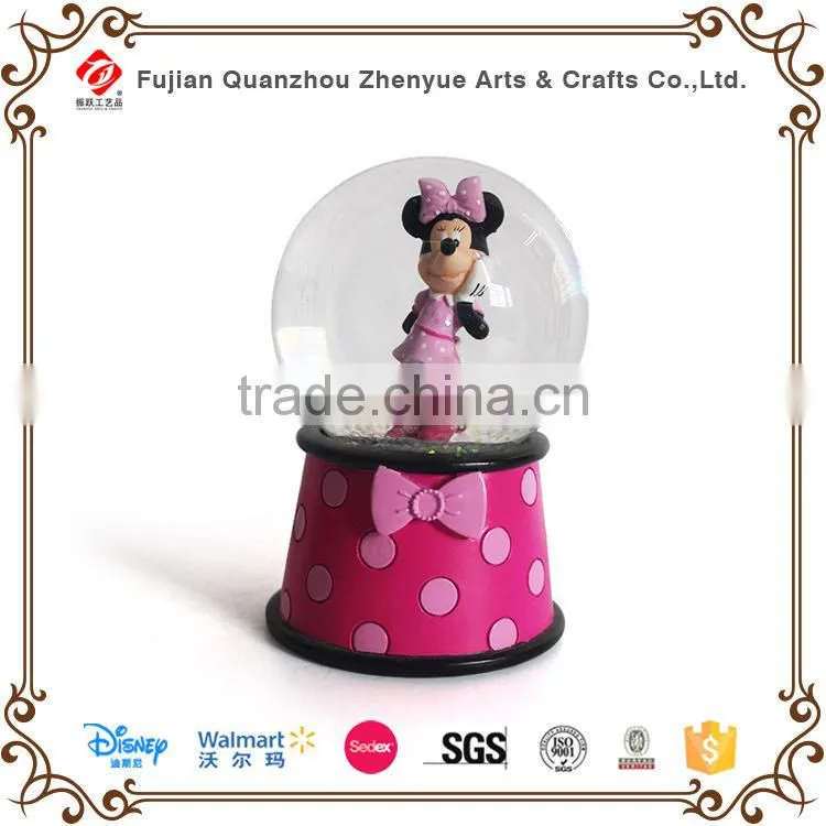 2015 european polyresin electric snow globes