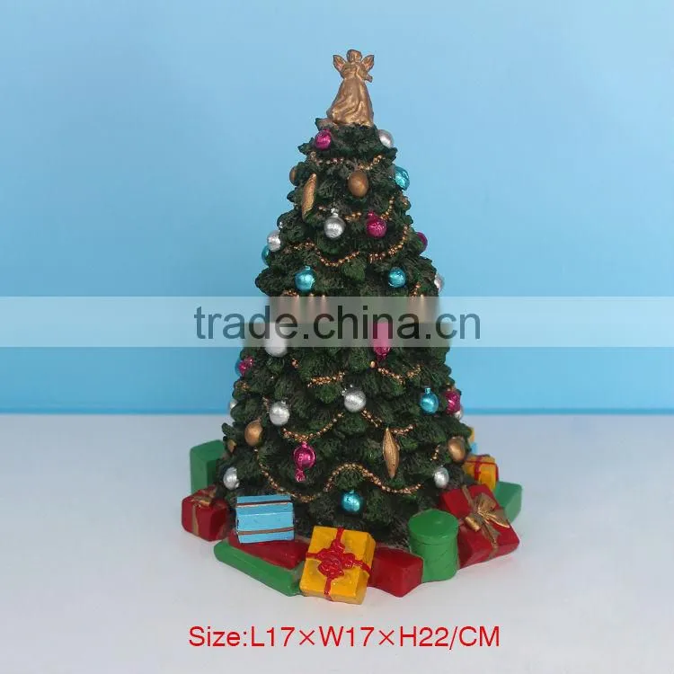 2015 newest resin christmas tree decorations