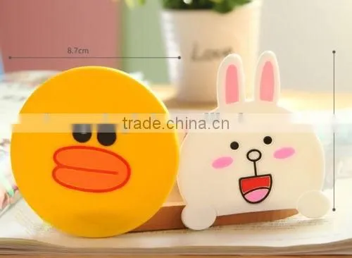 High quality custom silicone place mat drink costers for home