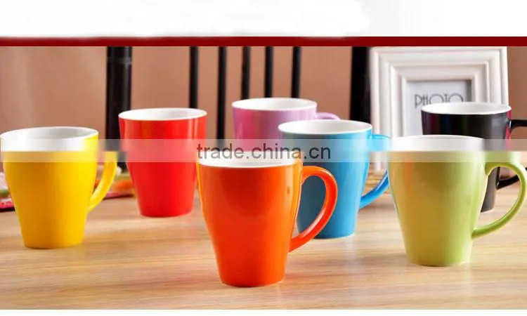 Haonai hot sale China manufacturer white porcelain mugs wholesale,ceramic coffee mug,wholesale ceramic mugs cups
