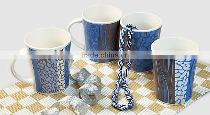 200--300ml full wrap printing mug with lid