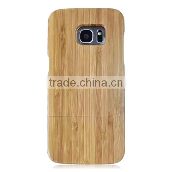 Wooden cell phone case,custom logo real wooden case for Samsung S7