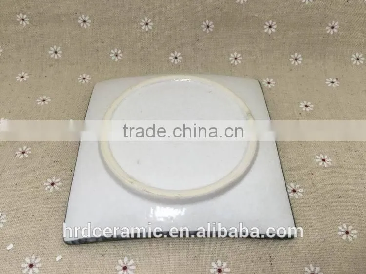 Stocked White Porcelain Square Dish/food dish/soap dish/salad bowl
