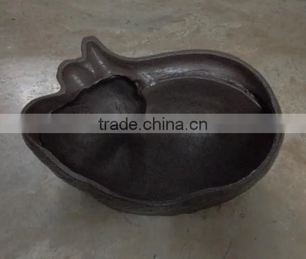 European style antique cast iron deer head wall hook