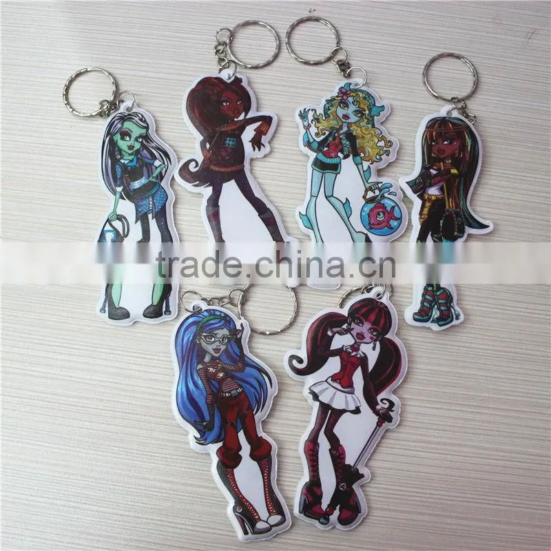 Custom Palm Shaped PVC With Sponge Keychain