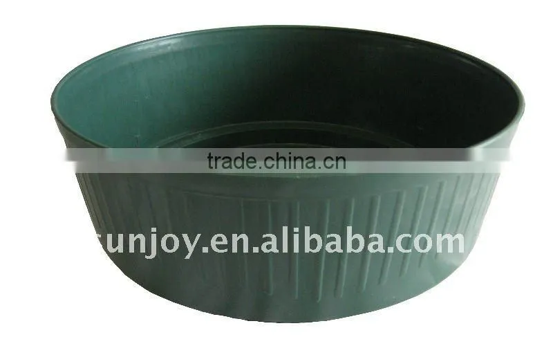 Green Plastic Bulb Bowl