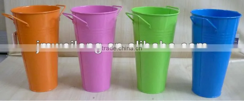 Colorful Metal Kid Buckets