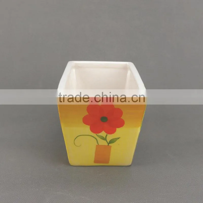 Eco-Friendly Wholesale Ceramic Flower Pots /Planters, Garden Planter
