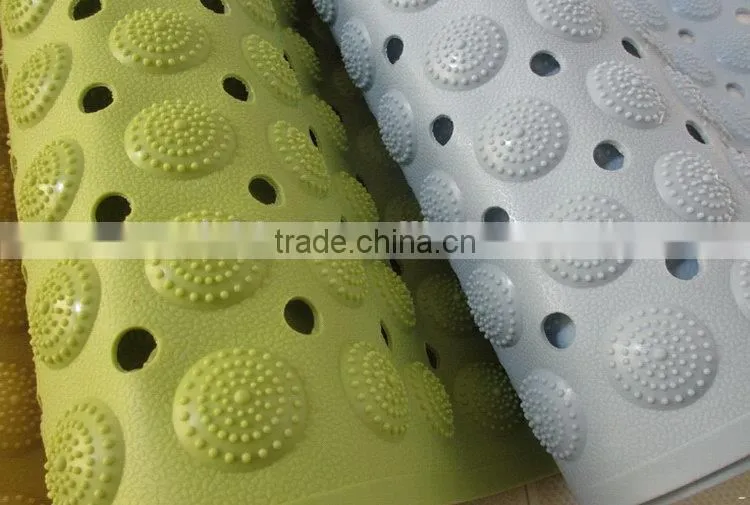 Factory hot selling stone like finish pvc bath mats