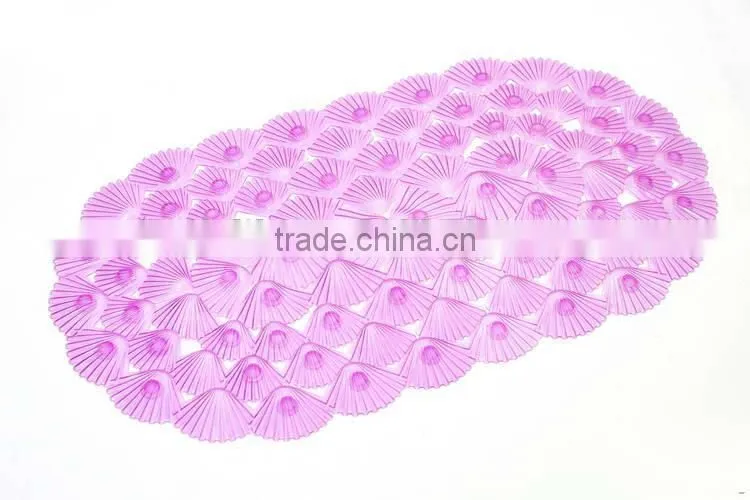 Wholesale classical pvc martial anti slip tube bath mat
