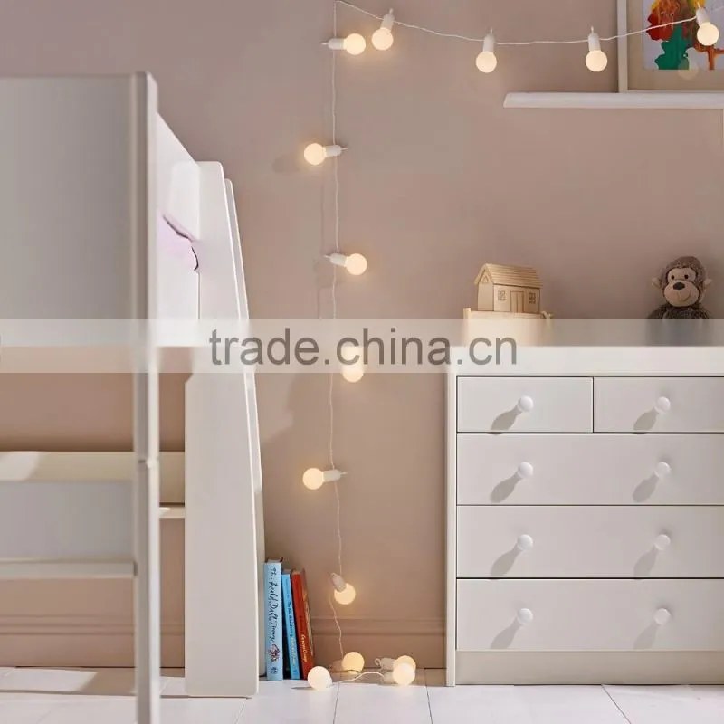 20 Warm White Indoor Outdoor Use hanging LED Festoon Party Lights