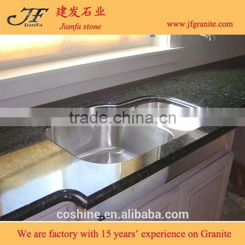 Uba tuba granite countertop, Ubatuba Granite Countertops with Backsplash