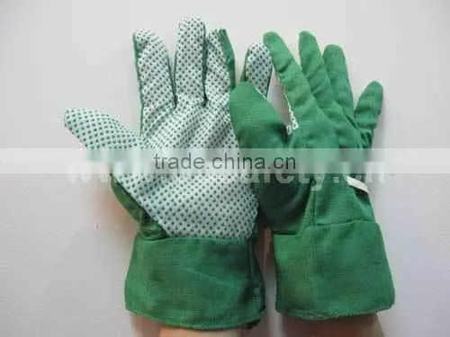 DDSAFETY 2017 Garden Glove Wholesale Cotton Glove Safety Gloves