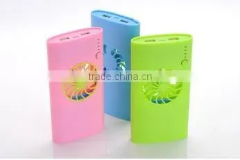 Mobile power supply fan, charging treasure mini fan LS Eplus