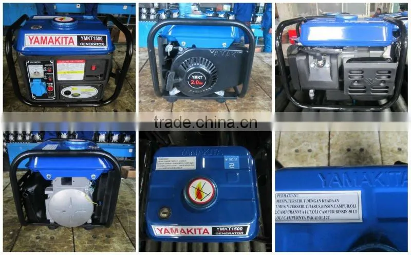 0.65kw portable gasoline generator,2 stroke 63cc gasoline engine