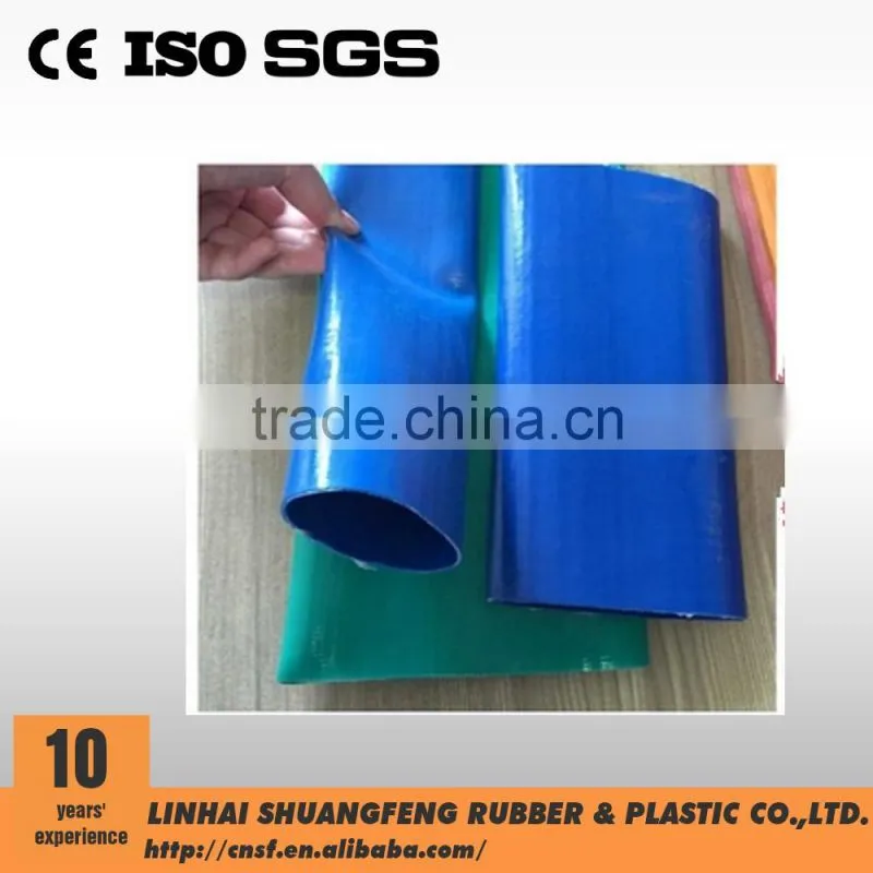 Flexible PVC Lay Flat Water Hose For Farm Irrigation/pvc flexible hose