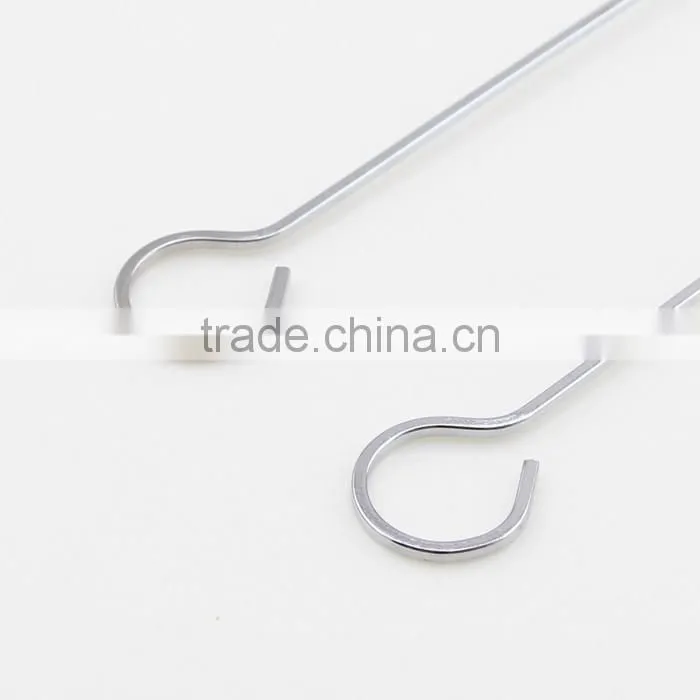 Ring-Tip Handle Stainless Steel Barbecue Skewers