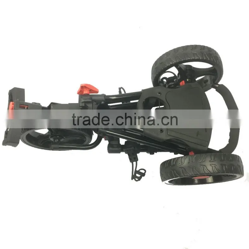 Hot selling 3 wheeled electric golf trolley