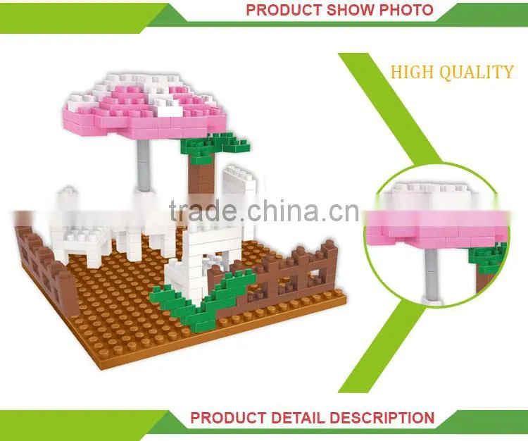 Hot sale diy intelligence toys mini building blocks for adult
