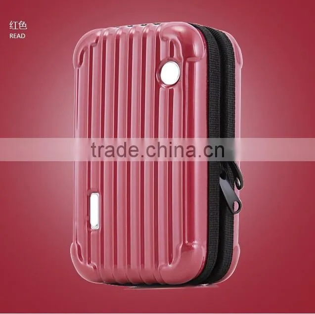 TOP Selling High standard hard side cosmetic case, abs+pc case for cosmetic