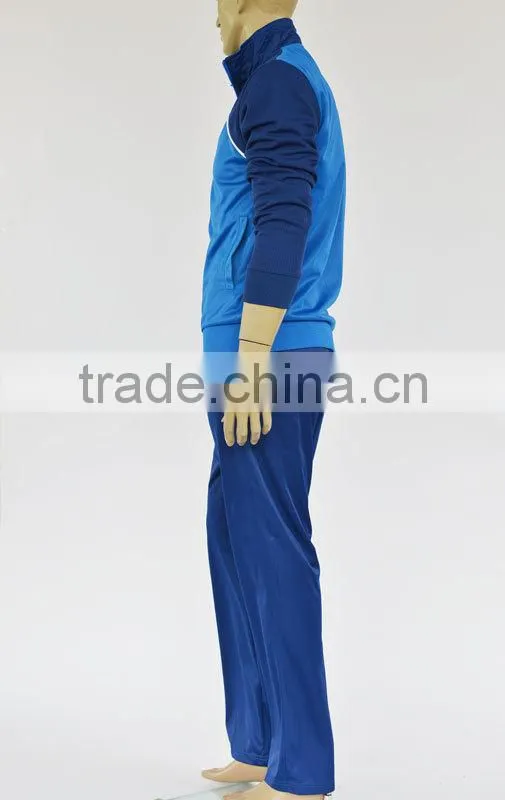 2016 100% polytricot sports suit running wear factory OEM with good price