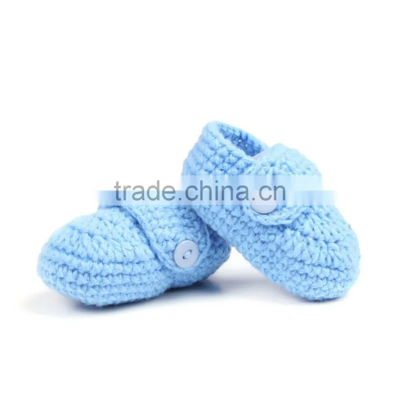 Newest Toddler Baby Winter Shoes Kids Knitting Woolen Shoes