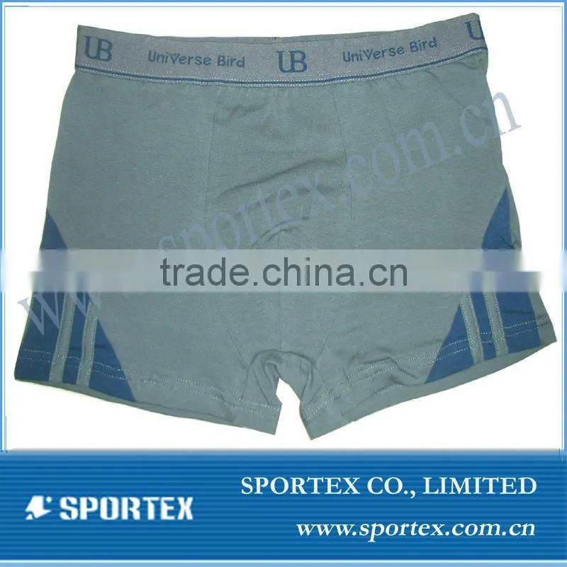 welcomed men's underwear with different color cuttings