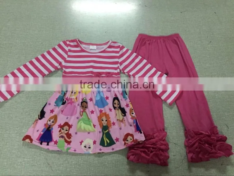 wholesale children's boutique clothing Valentines Day girls outfits BY-G240