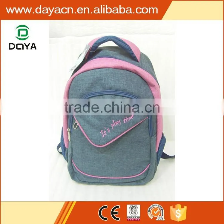 2017 latest custom new design high school backpack