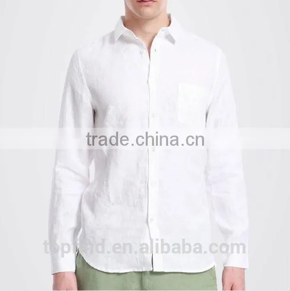 New style Linen and cotton shirt
